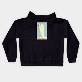 The Hermit Tarot Card Kids Hoodie